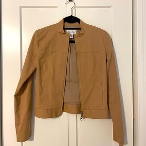 Calvin Klein Lightweight Jacket in Size 2 | Calvin Klein Khaki